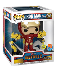 Iron Man with Gantry (Glow in the Dark)