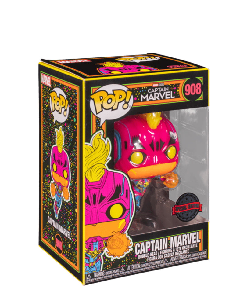 Blacklight Capitan Marvel