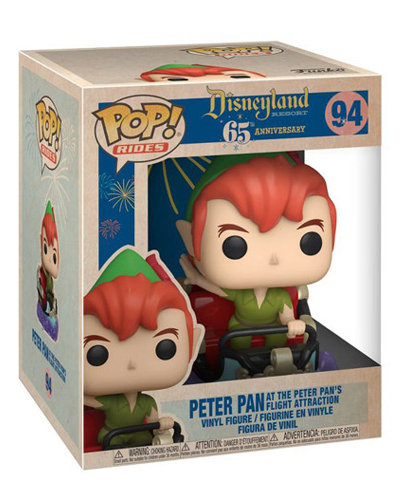 Peter Pan at the Peter Pan's Flight Attraction