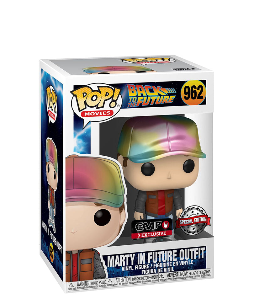 Marty in Future Outfit (Metallic)
