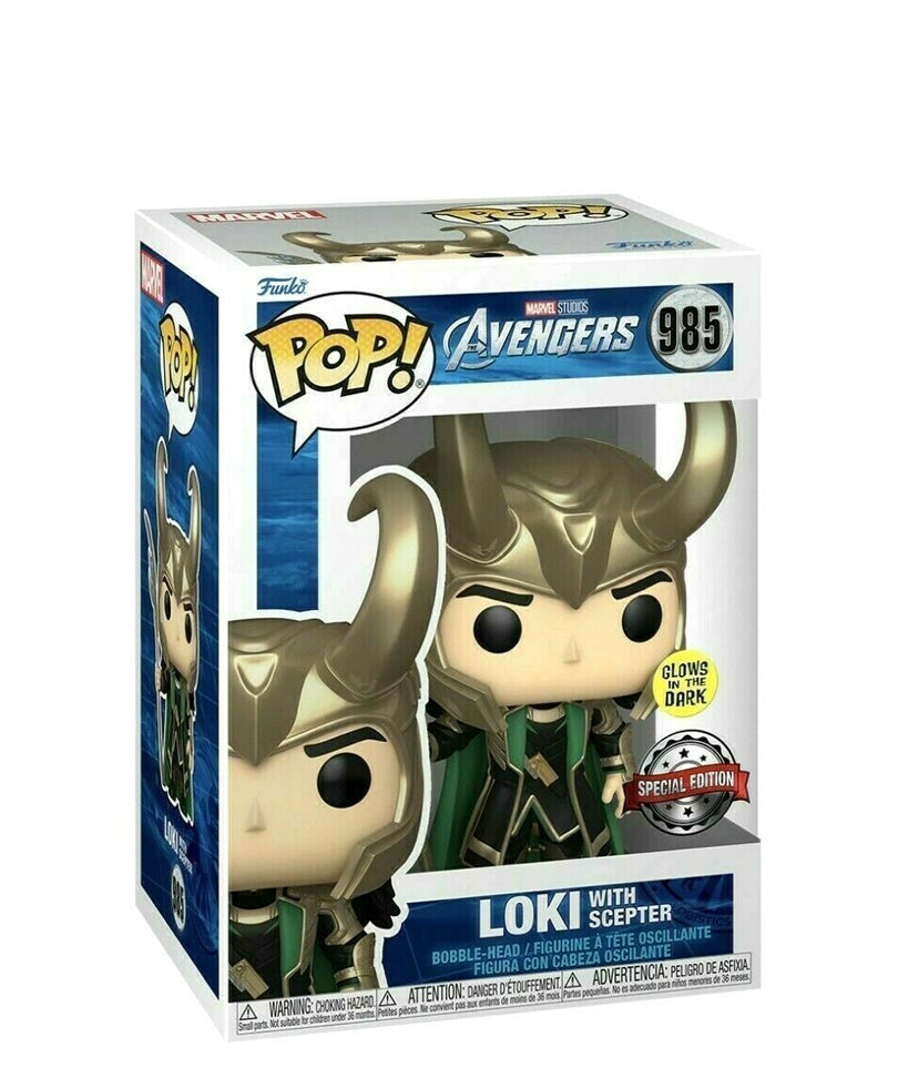 Loki with Scepter (Glow in the Dark)