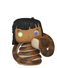 Mowgli with Kaa