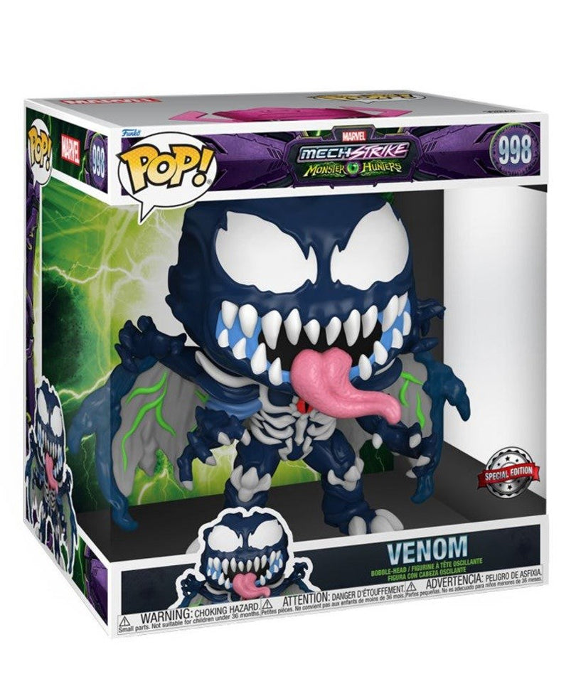 Venom Jumbo with Wings Marvel Mech Strike Monster Hunters (10-Inch)