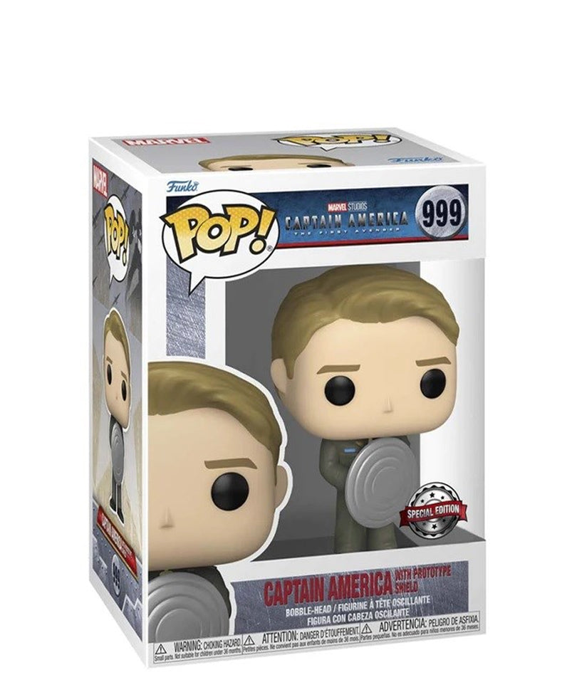 Captain America with Prototype Shield