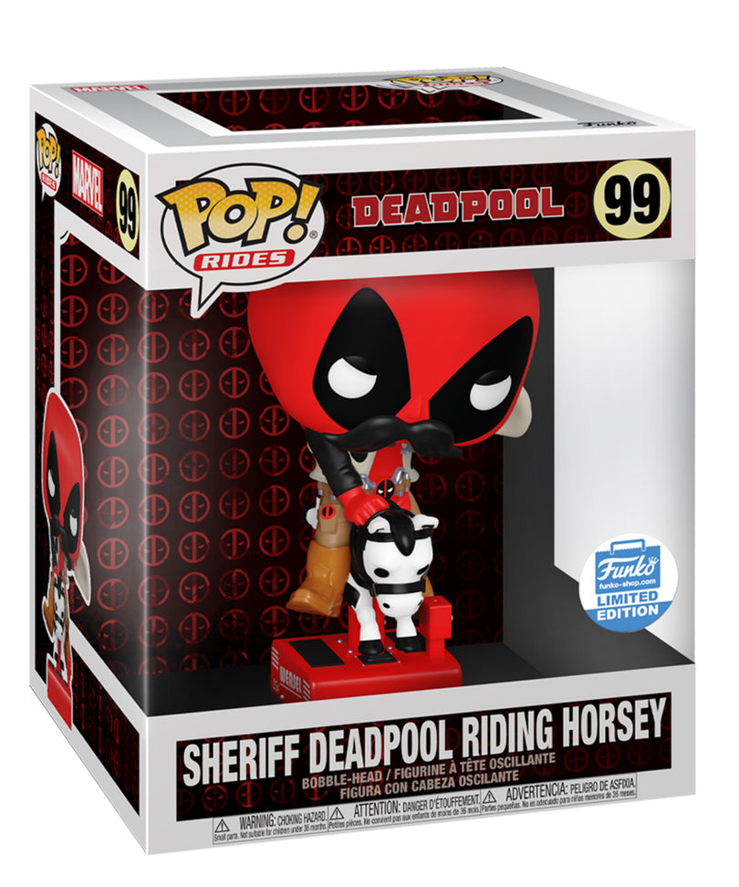 Sheriff Deadpool Riding Horsey (Funko Shop Exclusive)