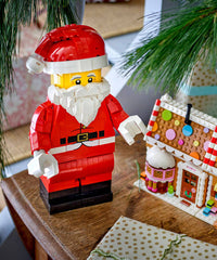 Grande minifigure di Babbo Natale