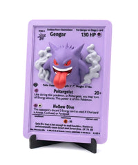 Gengar 3D Collectible Card - Decorazione da Esposizione Pokémon