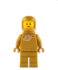 Classic Space - Pearl Gold with Air Tanks and Updated Helmet