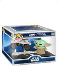 Grogu with Polar Mouse Droid