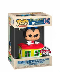 Minnie Mouse on the Casey Jr. Circus Train Attraction Damaged Box