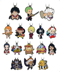 One Piece Gashapon Capsule - Rubber Mascot Wanokuni