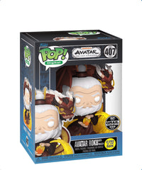 Avatar Roku with Dragon (Glows in the Dark)