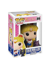 Sailor Moon with Luna (Glitter) Damaged Box