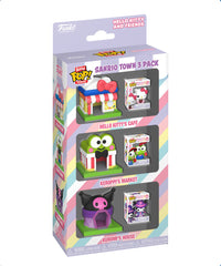 Hello Kitty's Cafe / Keroppi's Market / Kuromi's House (3-Pack)
