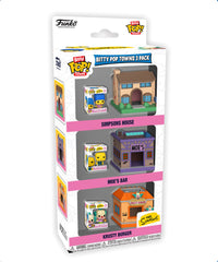 Simpsons House / Moe's Bar / Krusty Burger (3-Pack)