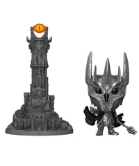 Sauron with the Tower of Barad-dûr