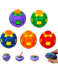Spin Ball - Stress Relief Ball con Rotazione e Decompressione