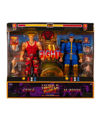 Street Fighter II: Giulie Vs Bison - Action Figure Double Pack - Limited Edition