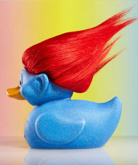 Trolls Glitter Blue Troll (Blue with Red Hair) TUBBZ Cosplaying Duck Collectable