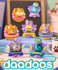 Zootropolis Daadoos Mate Series 01 Blokees Plastic Model Kit Pins Blind Box