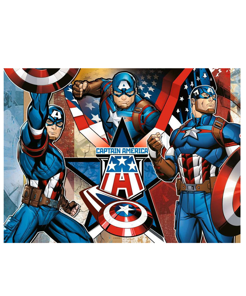 Marvel - Captain America - Puzzle 100P XXL