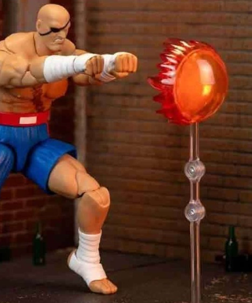Street Fighter II: Sagat - Action Figure Deluxe in Scala 1:12