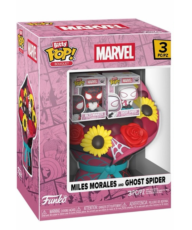 Bitty Pop! Bouquet Mile Morales & Ghost Spider (Valentine)