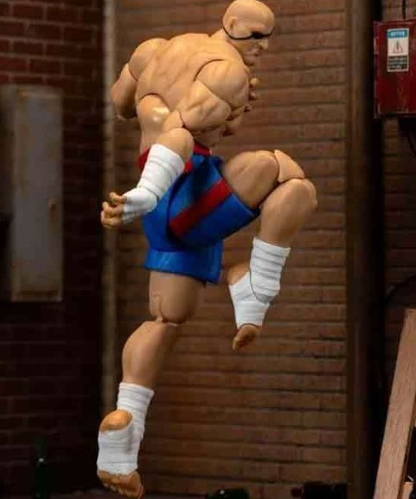 Street Fighter II: Sagat - Action Figure Deluxe in Scala 1:12
