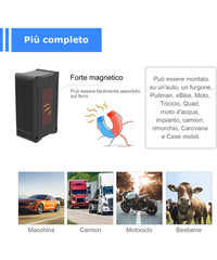 Localizzatore GPS con batteria ricaricabile da 6000 mAh