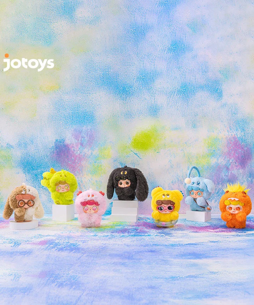QKid: Emotional Hairy Monsters Series - Blind Box (12/14 cm)