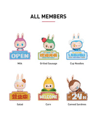 Labubu Wacky Mart Series Fridge Magnet Blind Box - Pop Mart Official Figure