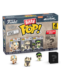 Aang with Momo / Appa / Toph / Mystery Bitty (4-Pack)