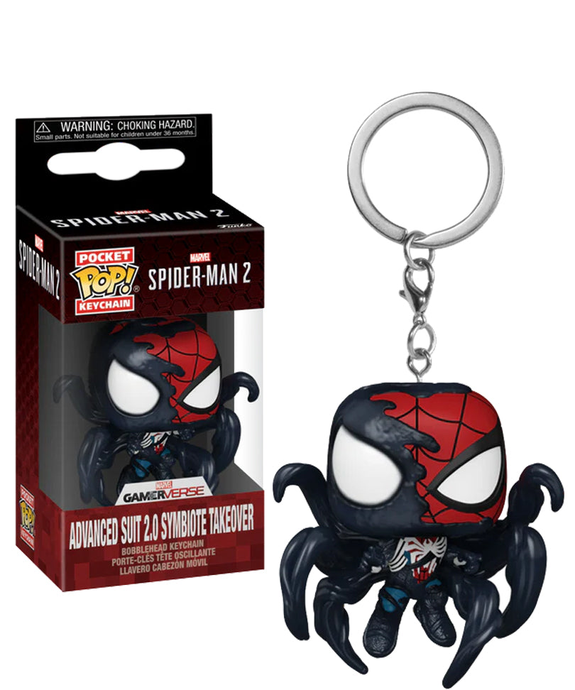 Advanced Suit 2.0 Symbiote Takeover Keychain