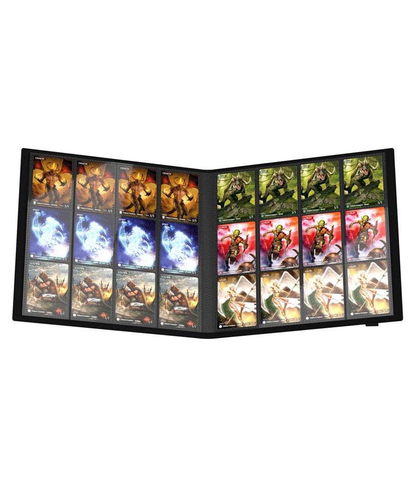 Album per carte Ultimate Guard Flexxfolio 480 - 24-Pocket (Quadrow) - Black