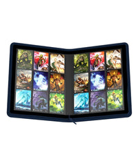 Album per carte Ultimate Guard Zipfolio 360 - 18-Pocket XenoSkin Blue