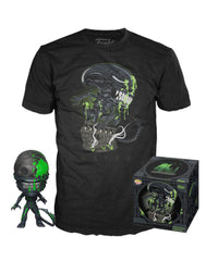 Alien POP! & Tee Box 40th Xenomorph heo Exclusive - XL