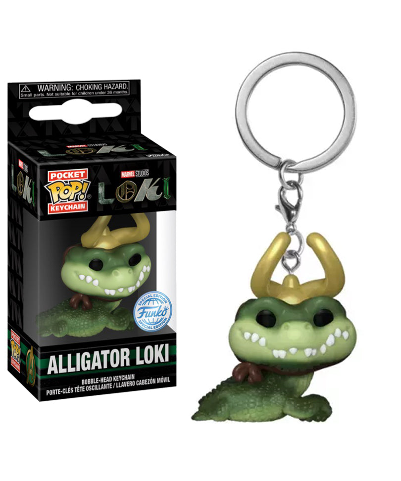 Alligator Loki Keychain
