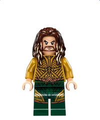 Aquaman - Dark Brown Long Hair, Dark Green Legs