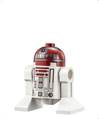 Astromech Droid, R4-P17 - Silver Band Around Dome, Black Outline Rectangles