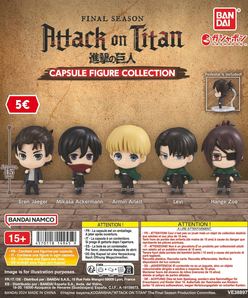 Attack on Titan Gashapon Capsule - The Final Season