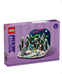 Diorama Aurora boreale