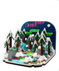 Diorama Aurora boreale