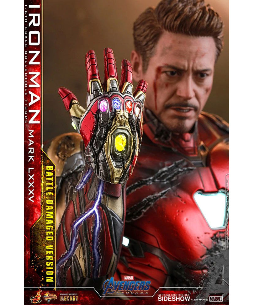 Avengers: Endgame Movie Masterpiece Action Figure 1/6 Iron Man Mark LXXXV Battle Damaged 32 cm