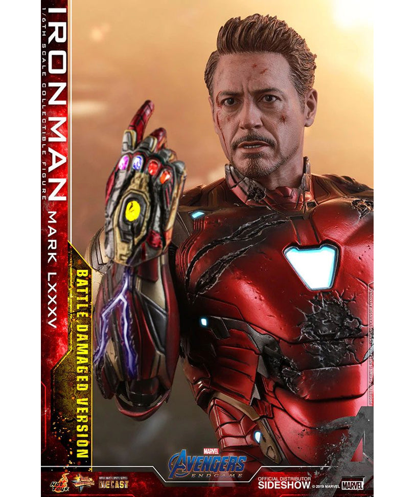 Avengers: Endgame Movie Masterpiece Action Figure 1/6 Iron Man Mark LXXXV Battle Damaged 32 cm