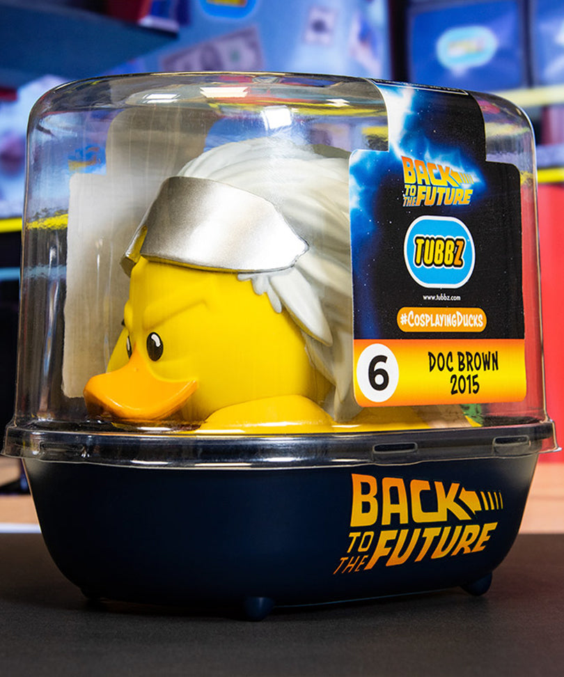 Back To The Future Doc Brown 2015 TUBBZ Cosplaying Duck Collectible 