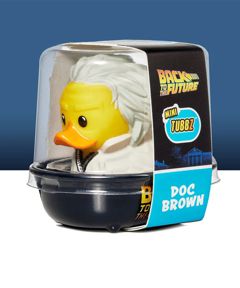 Back To The Future Doc Brown Mini TUBBZ Cosplaying Duck Collectible