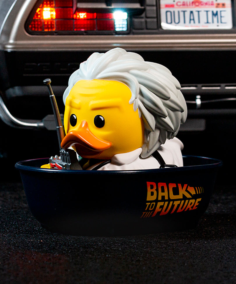 Back To The Future Doc Brown TUBBZ Cosplaying Duck Collectible