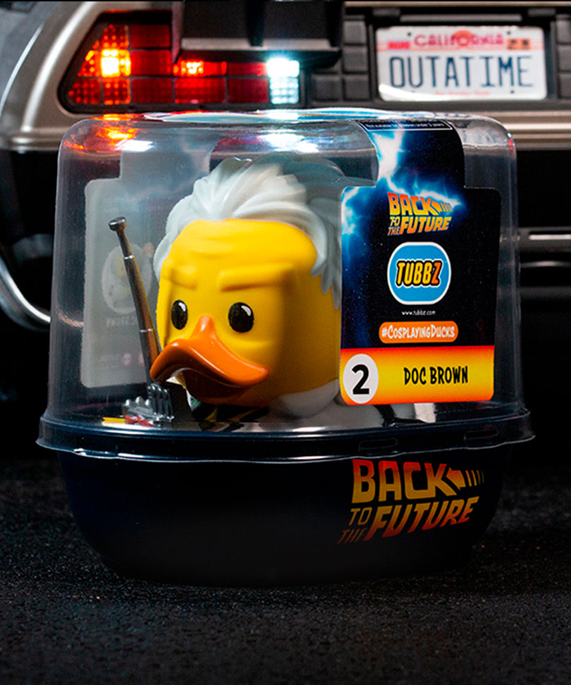 Back To The Future Doc Brown TUBBZ Cosplaying Duck Collectible