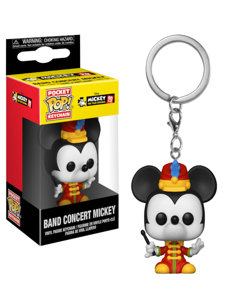Band Concert Mickey Keychain