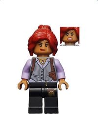 Barbara Gordon - Pinstripe Vest